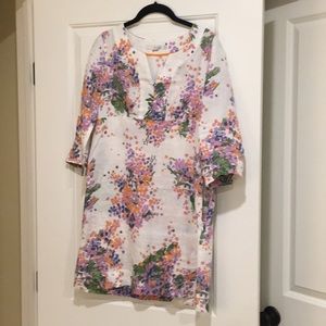 Boden linen tunic dress